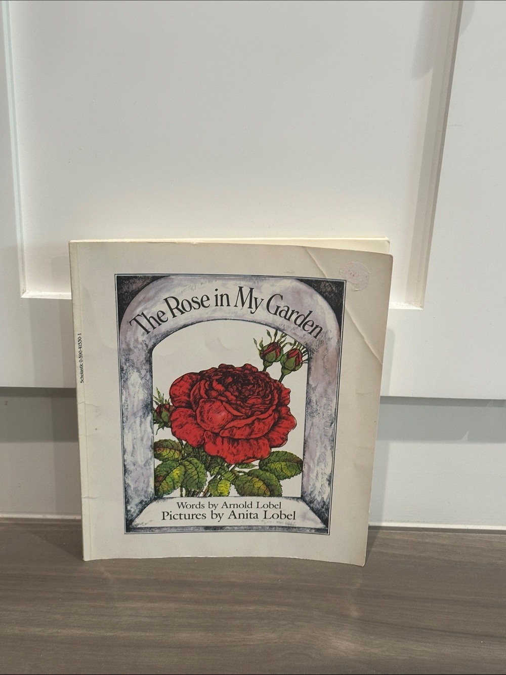 Scholastic Red Rose Botanical Art Print